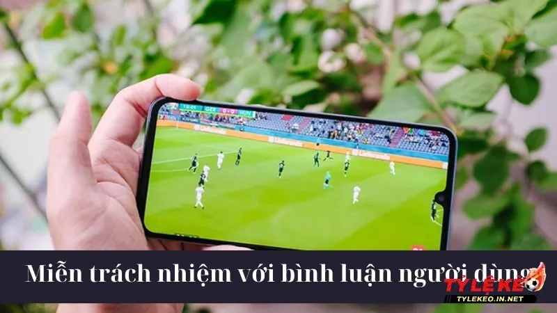 Miễn trừ trách nhiệm cho Tylekeo về nội dung người dùng chia sẻ